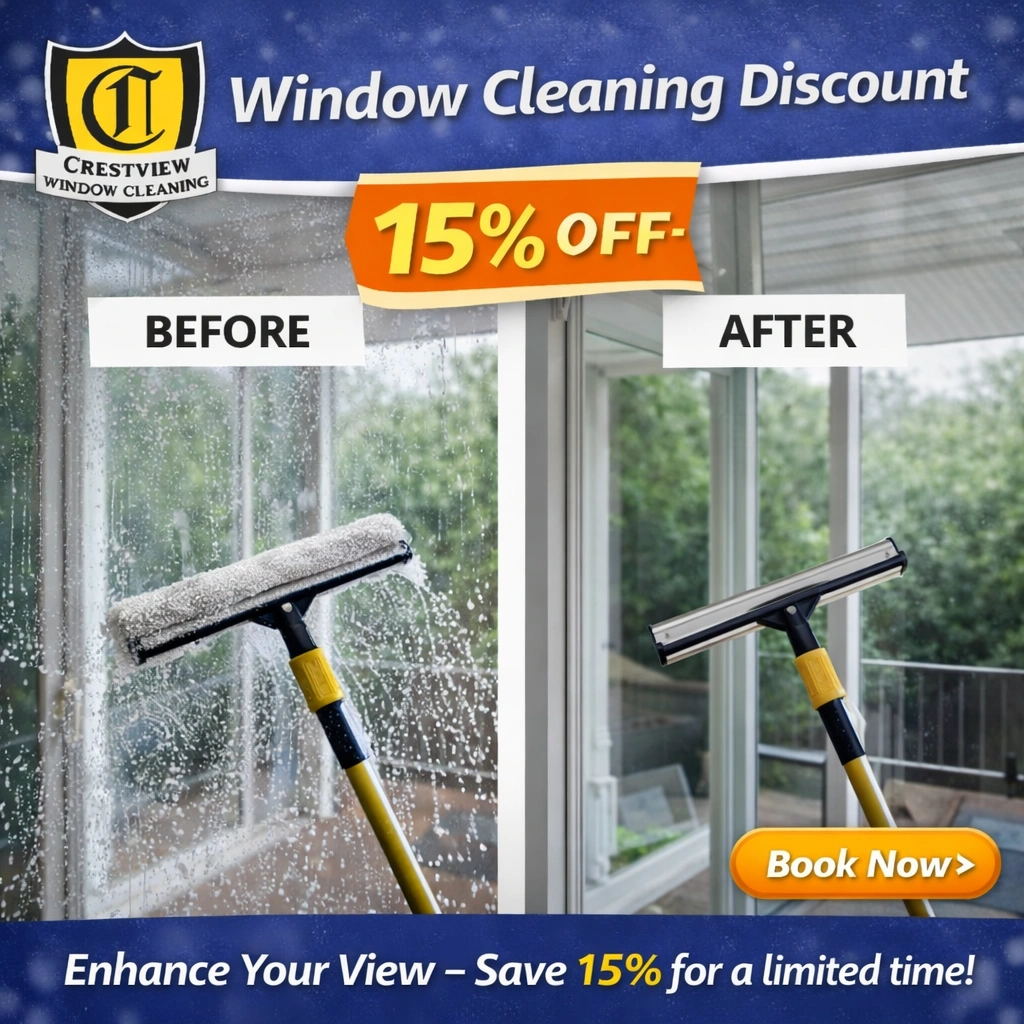 Window cleaning discount offer Expert Chistmas Light Installation and Brighten your holidays