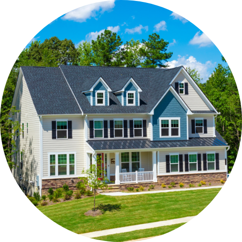 commercial window cleaning large home